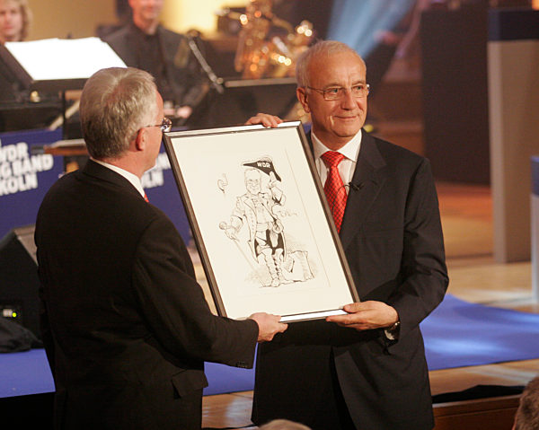 Feierstunde zur Amtsuebergabe Fritz PLEITGEN/Monika PIEL