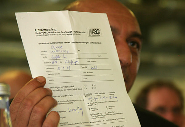 WASG Bundesparteitag