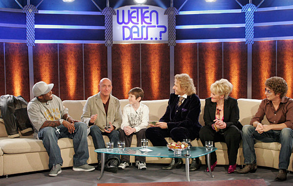 "Wetten, dass..?" ZDF Fernsehshow aus Duesseldorf