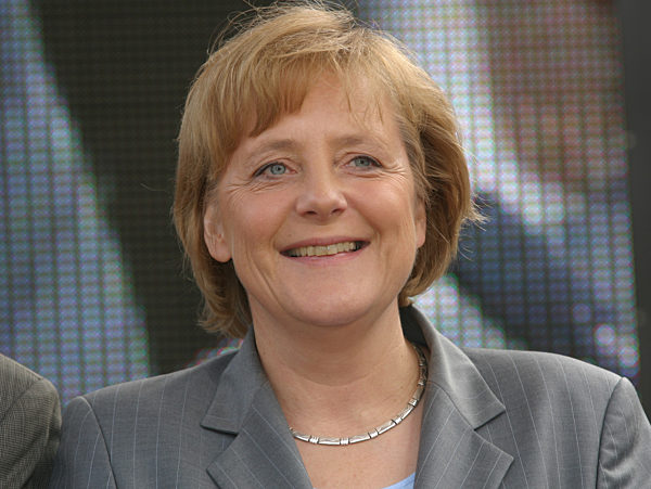 CDU-Wahlkampf  Angela Merkel