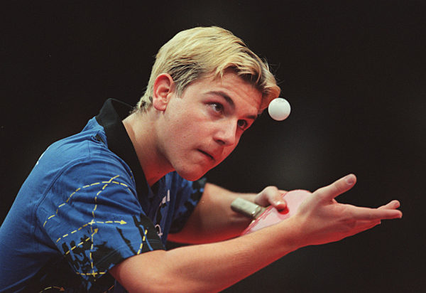 Tischtennis,Timo BOLL,D,Aktion,Aufschla