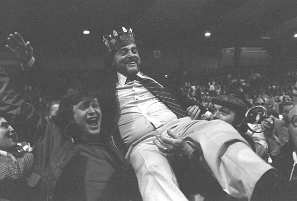 HANDBALL: WM in Daenemark: Endspiel  Deutschland-UdSSR 20:19:
Vlado STENZEL...