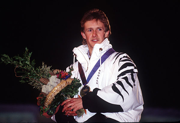 SKISPRINGEN: Olympische Winterspiele Lillehammer 1994:
Jens WEISSFLOG...