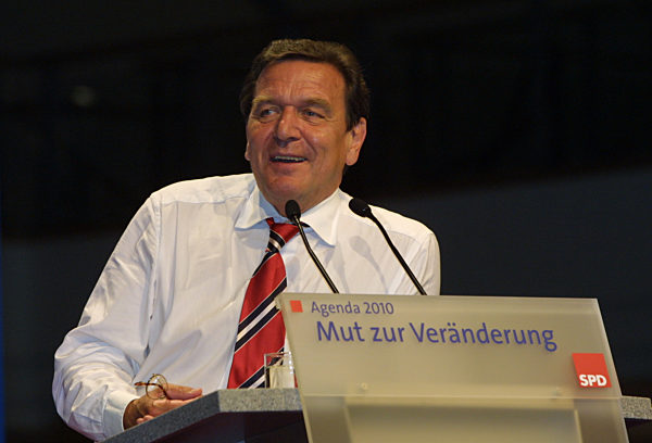 Bundeskanzler Gerhard SCHROEDER