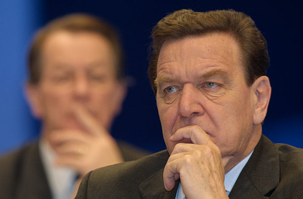 Bundeskanzler Gerhard SCHROEDER