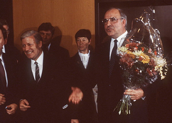 Helmut KOHL und Helmut SCHMIDT
