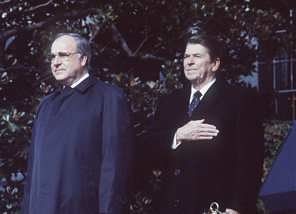 Helmut KOHL und Ronald REAGAN