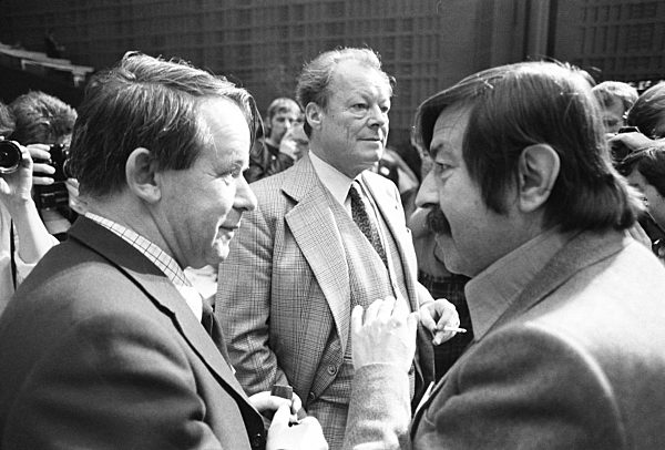 Siegfried Lenz und Guenter Grass