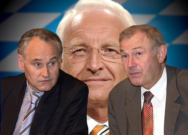 Huber und Beckstein laufen sich für Stoiber-Nachfolge warm