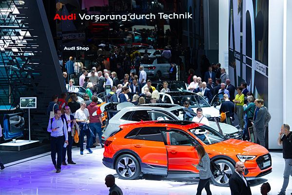 Eroeffnung IAA in Frankfurt.