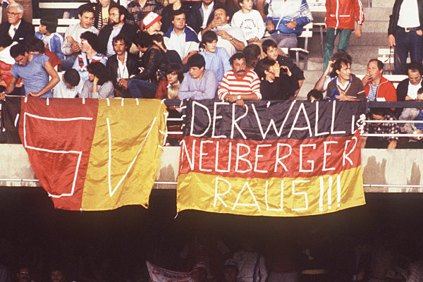 Fußball-EM 1984 - BR Deutschland - Spanien 0:1