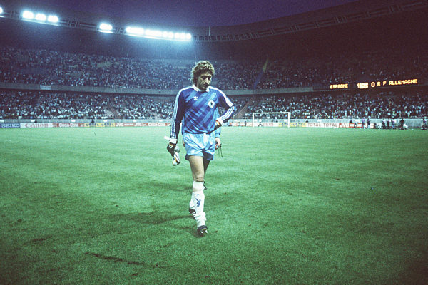 Fußball-EM 1984 - BR Deutschland - Spanien 0:1