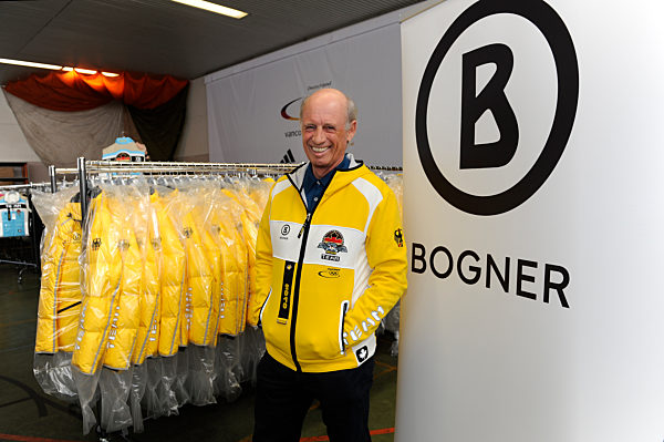 Einkleidung Olympiamannschaft Vancouver 2010