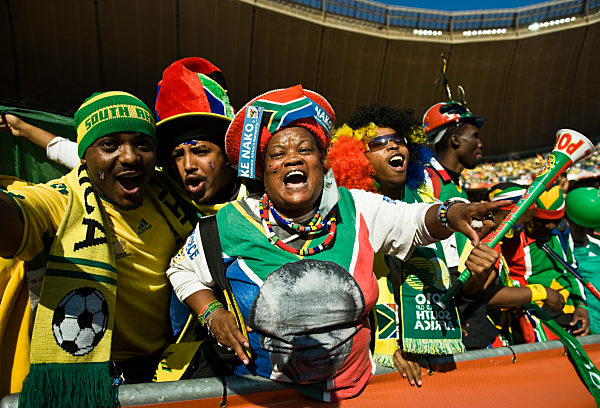 Fussball WM 2010 in Suedafrika / RSA - MEX