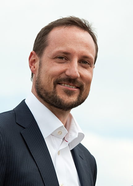 Besuch der Bundeskanzlerin und des  Kronprinzenpaares von Norwegen