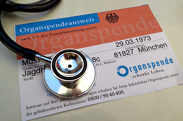 Abstimmung ueber Organspende im Deutschen Bundestag.