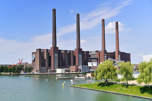 Mittellandkanal in Wolfsburg.
