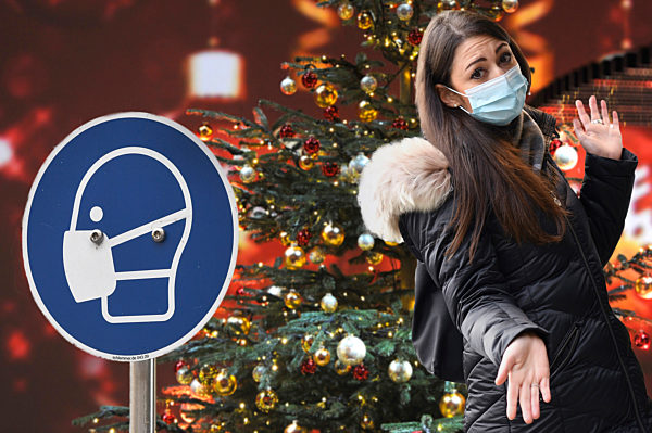 Weihnachten 2020 mitten in der Coronavirus Pandemie.