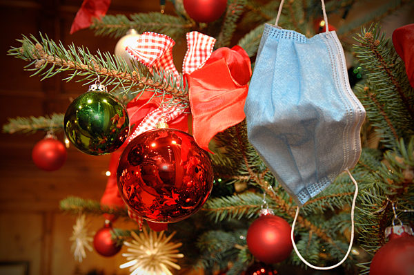 Weihnachten 2020 mitten in der Coronavirus Pandemie.