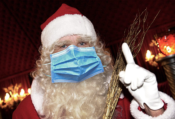 Weihnachten 2020 mitten in der Coronavirus Pandemie.