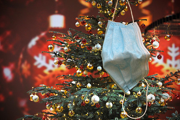 Weihnachten 2020 mitten in der Coronavirus Pandemie.