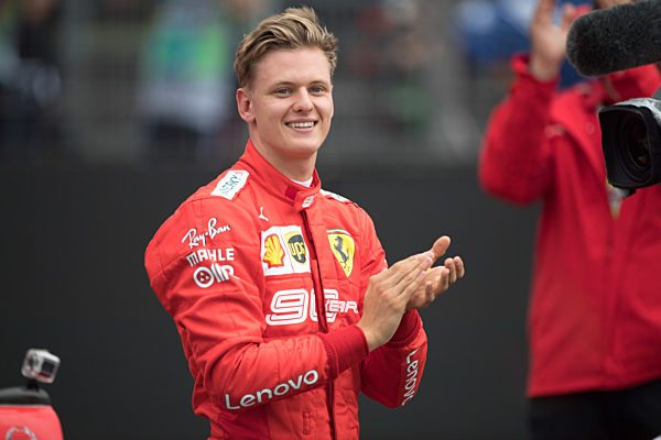 Mick Schumacher faehrt ab 2021 in der Formel 1 fuer das Team Haas.
