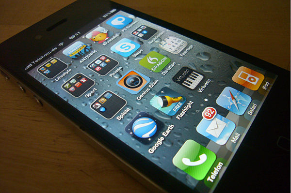 Apps bei Apple iphone 4