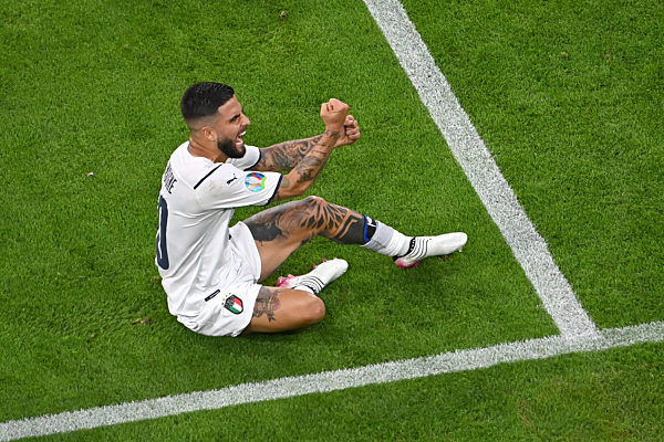 Fussball EURO 2020 Viertelfinale/
Belgien - Italien.