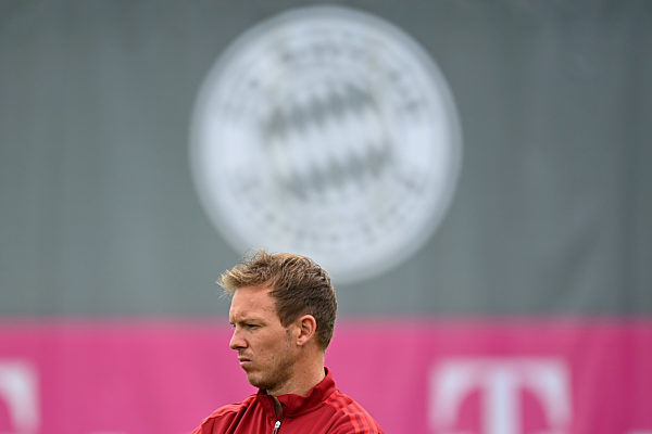 Fussball Champions League/ FC Bayern Muenchen-Dynamo Kiew-Abschlusstraining.