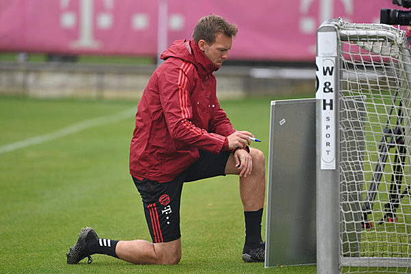 Training FC Bayern Muenchen.