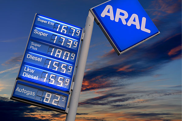 Benzinpreise auf Rekordniveau.