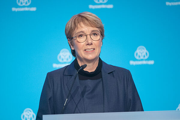 ThyssenKrupp AG Bilanzpressekonferenz 2021.