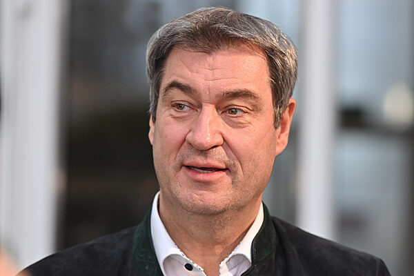 Ministerpraesident Dr. Markus Soeder empfaengt die Sternsinger.