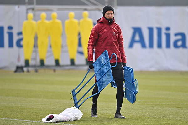 ABSCHLUSSTRAINING / Fussball Champions League/ FC Bayern Muenchen - RB Salzburg.