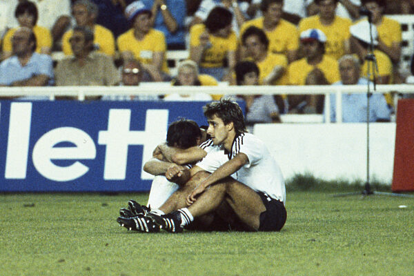 Fussball WM 1982 Spanien, Nacht von Sevilla.