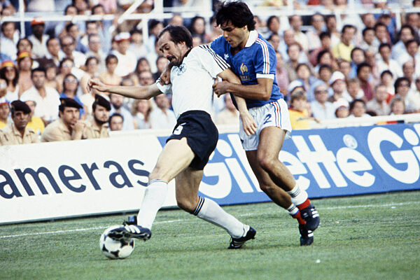 Fussball WM 1982 Spanien, Nacht von Sevilla.