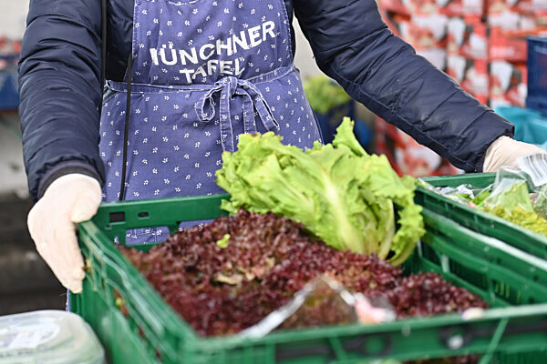 Ansturm auf die Tafeln.