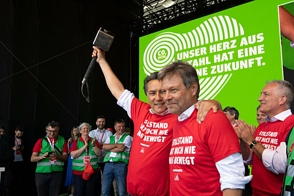 Stahl- Aktionstag der IG Metall.