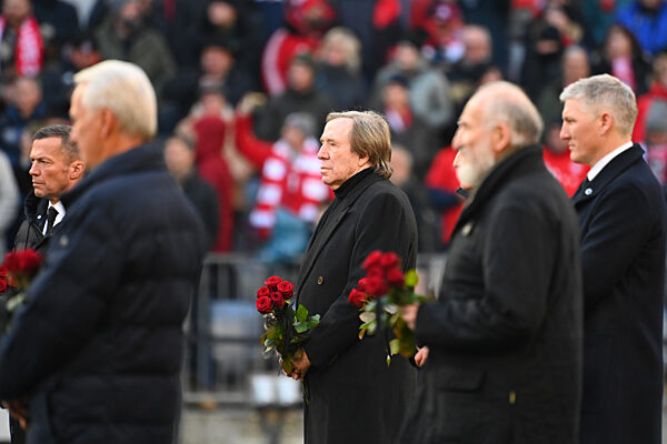 Gedenkfeier fuer Franz Beckenbauer.