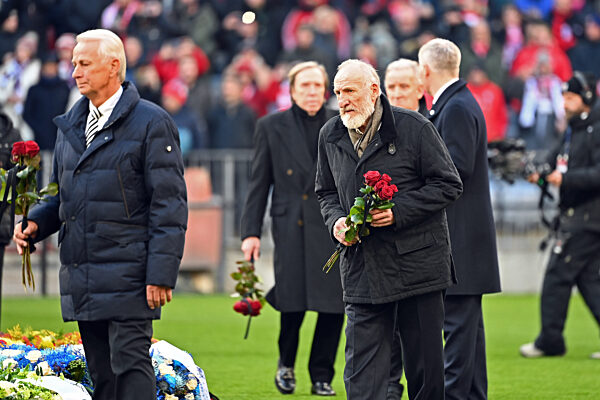 Gedenkfeier fuer Franz Beckenbauer.