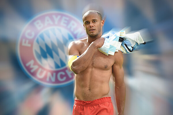 Vincent KOMPANY im Fokus beim FC Bayern.
