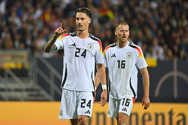 Fussball Laenderspiel /  Deutschland - Ukraine  0-0.