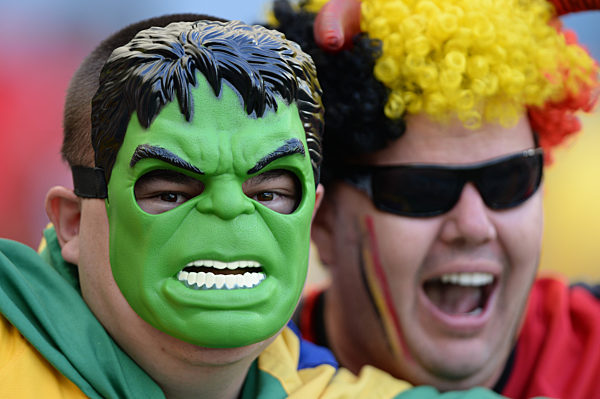 WM 2014 - Belgien - Algerien 2:1