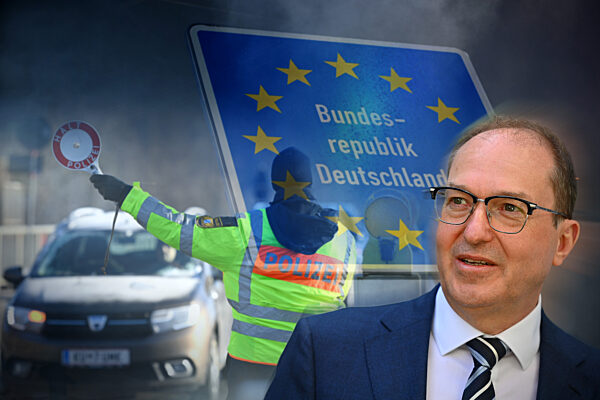 Kuenftiger Bundesinnenminister Alexander Dobrindt (CSU) plant schaerfere Grenzkontrollen.
