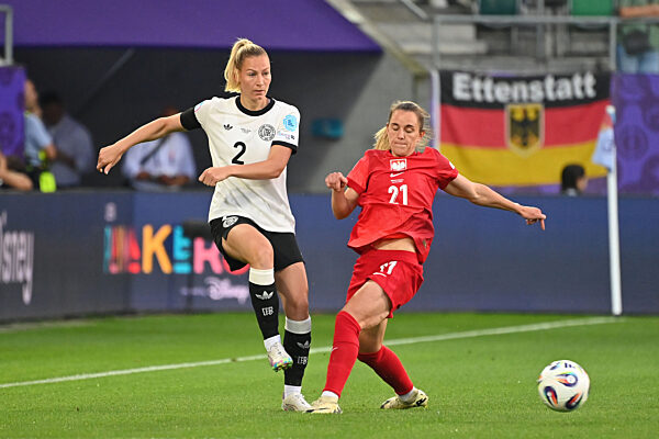 Fussball UEFA Women`s EURO  2025 
Deutschland - Polen   2-0.