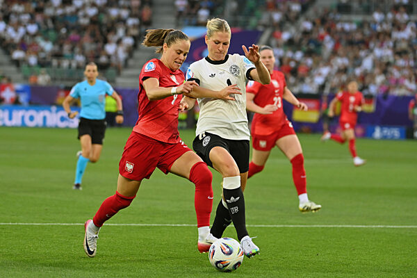 Fussball UEFA Women`s EURO  2025 
Deutschland - Polen   2-0.