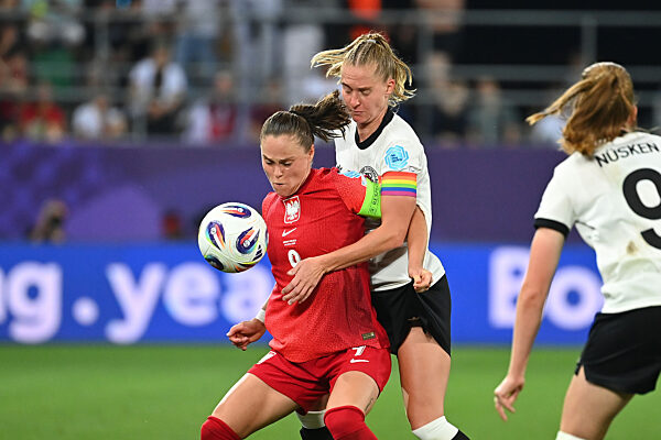 Fussball UEFA Women`s EURO  2025 
Deutschland - Polen   2-0.