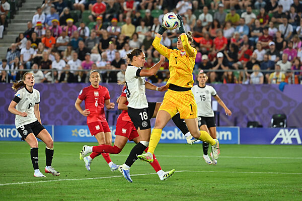 Fussball UEFA Women`s EURO  2025 
Deutschland - Polen   2-0.