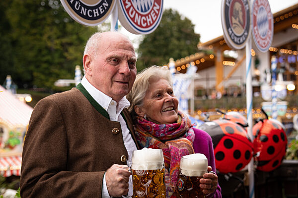 FC Bayern auf dem Oktoberfest 2025.