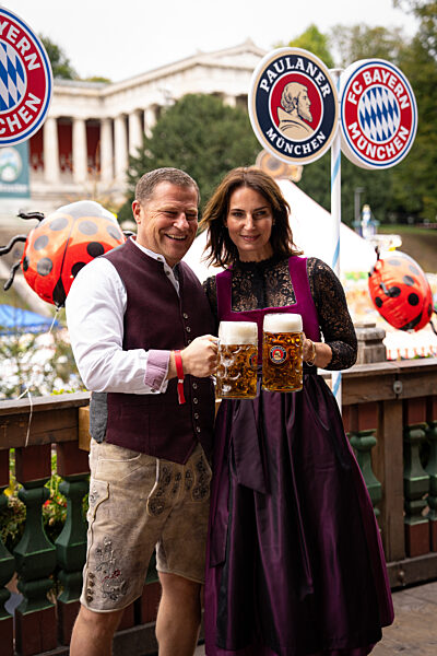 FC Bayern auf dem Oktoberfest 2025.